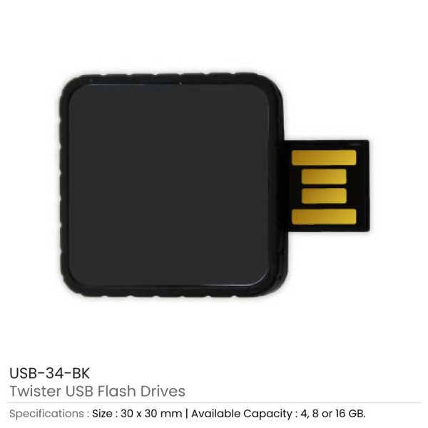 Twister USB | Digital Printing on USB | Promo USB - Image 13