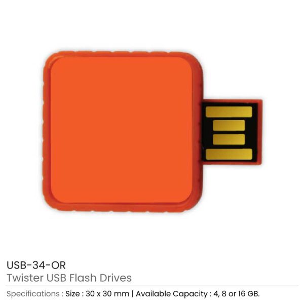 Twister USB | Digital Printing on USB | Promo USB - Image 9