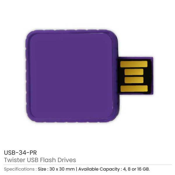 Twister USB | Digital Printing on USB | Promo USB - Image 8