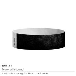 Tyvek Printed Wristbands