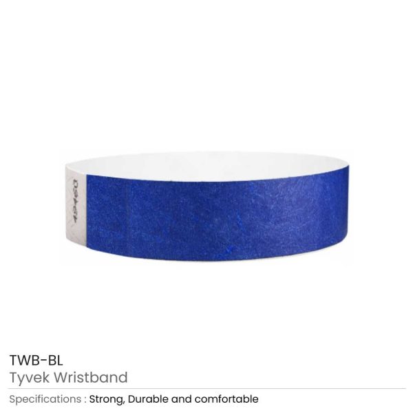 Tyvek Printed Wristbands