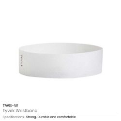 Tyvek Printed Wristbands