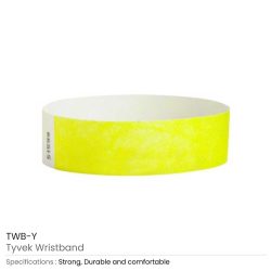 Tyvek Printed Wristbands
