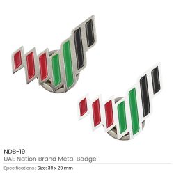 UAE Day Metal Badges