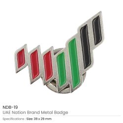 UAE Day Metal Badges