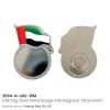UAE Flag Design Badges with Magnet Attachment