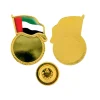 UAE Flag Design Badges with Magnet Attachment