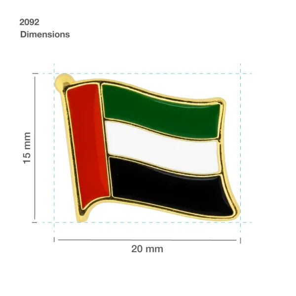 UAE Flag Badges Dubai
