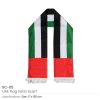 UAE Flag Satin Customized Scarf