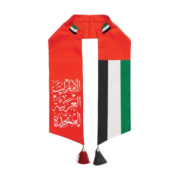 Branded UAE Flag Velvet Scarfs