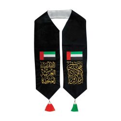 Branded UAE Flag Velvet Scarfs