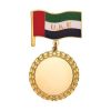 UAE Flag and Medal Branded Badges