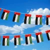 UAE String Flags and Flag Bunting 32Pcs