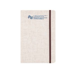 MBZUAI A5 Canvas Hardcover Notebook