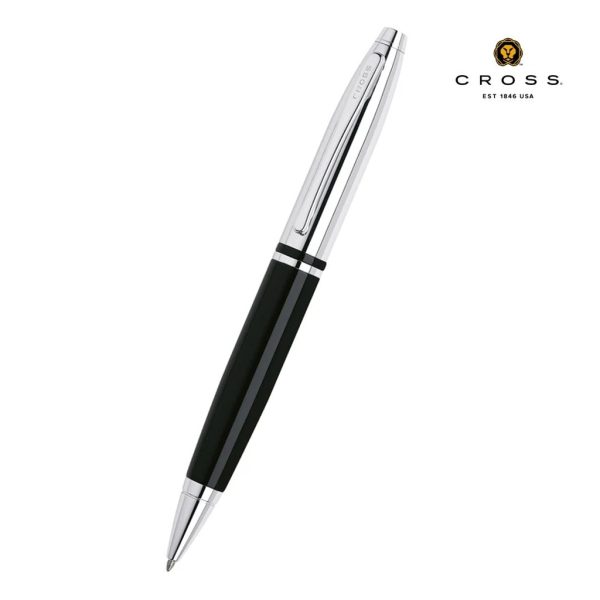 WICR-5308-Cross-Calais-Chrome-Black-Lacquer-with-Polished-Chrome-Appointments-Ballpoint-Pen-Blue-Inkuniquee90e2c5 Cross Calais™ Chrome/Black Lacquer with Polished Chrome Appointments Ballpoint Pen (Blue Ink)