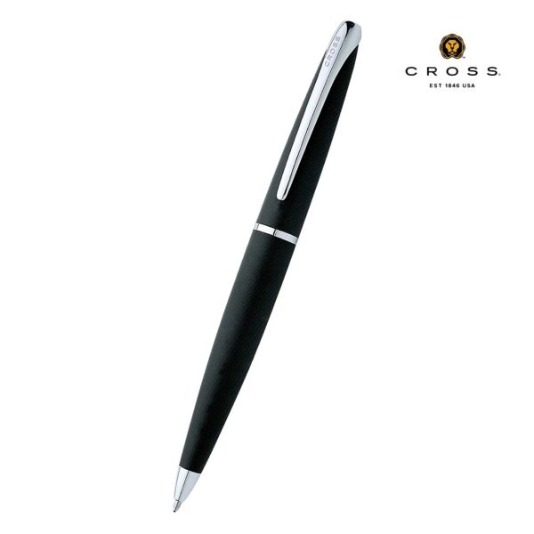 WICR-5371-Cross-ATX-Basalt-Black-with-Polished-Chrome-Appointments-Ballpoint-Pen-Blue-Ink-unique49cb8d4 Cross ATX® Basalt Black with Polished Chrome Appointments Ballpoint Pen (Blue Ink)