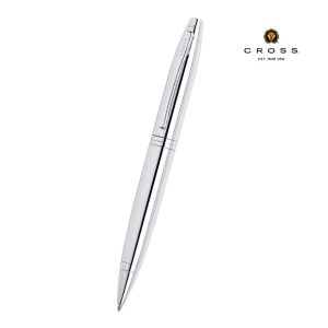 Cross Calais™ Polished Chrome with Polished Chrome Appointments Ballpoint Pen  (Blue Ink)
