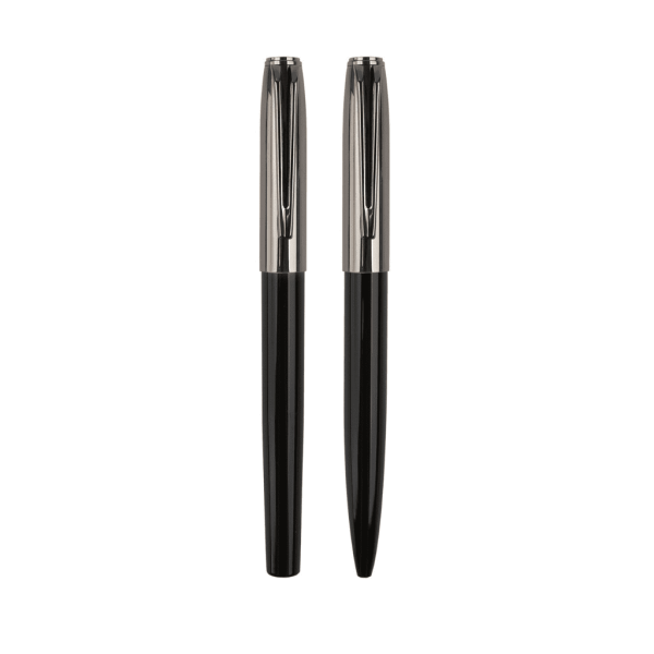 WIGS-5144-NORA-Gift-Set-of-Roller-and-Ball-Pen-Blackunique88863b5 NORA - Gift Set of Roller and Ball Pen - Black