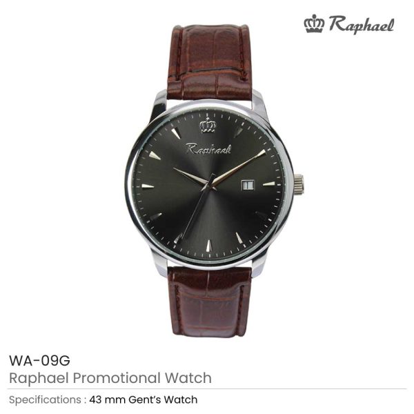 Raphael Leather Wristwatches for Gents