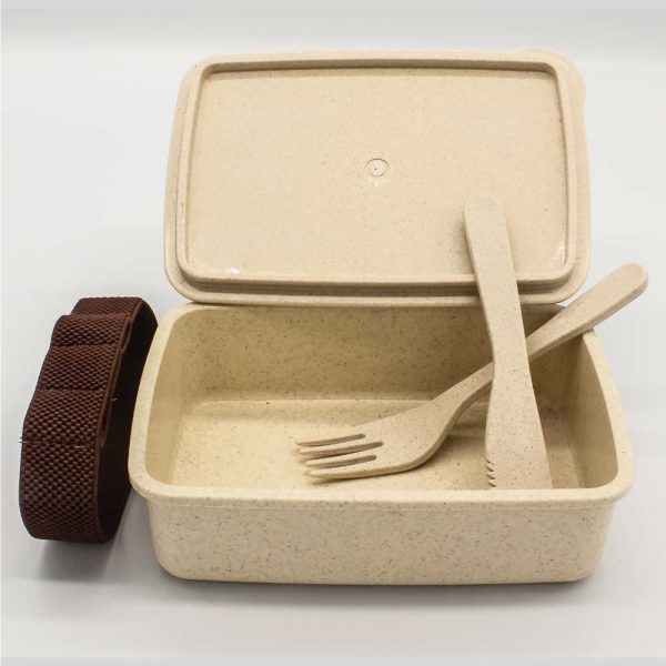 Branded Lunch Boxes in Dubai with Wheat Straw