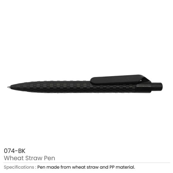 Branded Wheat Straw Pens