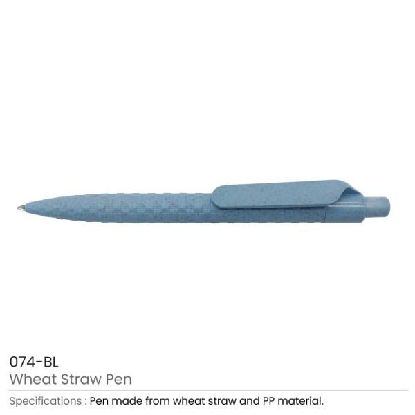 Branded Wheat Straw Pens