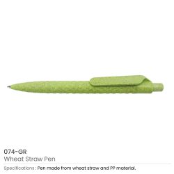 Branded Wheat Straw Pens