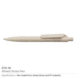 Branded Wheat Straw Pens