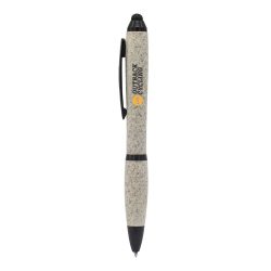 Wheat Straw Eco-Friendly Pen with Stylus