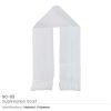 Promotional White Scarfs