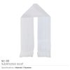 Promotional White Scarfs