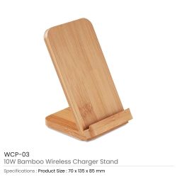 Bamboo Wireless Chargers | Eco-friendly Tech Gifts - Image 9