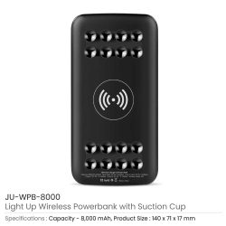 Wireless Power Bank 8000 mAh