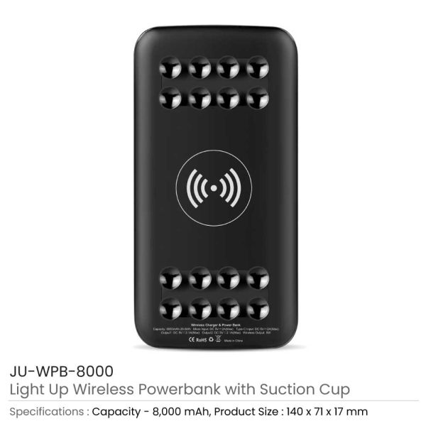 Wireless Power Bank 8000 mAh