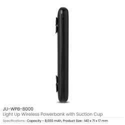 Wireless Power Bank 8000 mAh