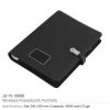 Wireless Powerbank Portfolio with USB & Light up Logo