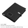 Wireless Powerbank Portfolio with USB & Light up Logo