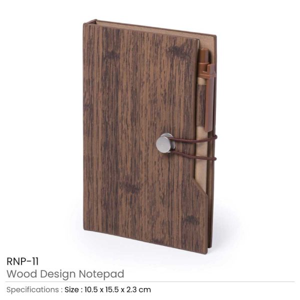 Corporate Branded Notebooks with Sticky Note & Pen