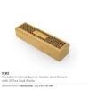 Wooden Incense Burner Holder