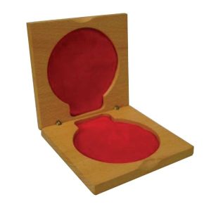 Branded Wooden Medal Box