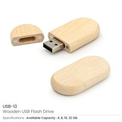 Wooden USB | Engraved Logo USB