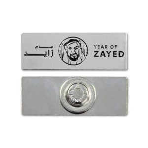 Year of Zayed Metal Badges