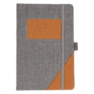 ECOFLEX - A5 RPET Leather Notebook