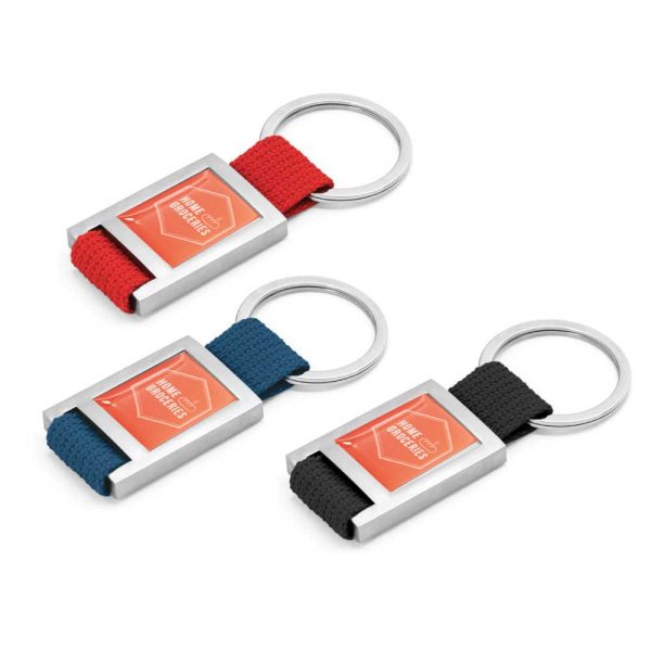 Promotional Metal Keychains with Strap