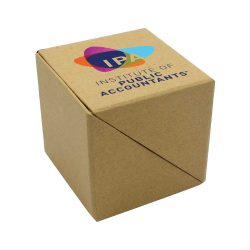 Branded ECO Paper Cube Box