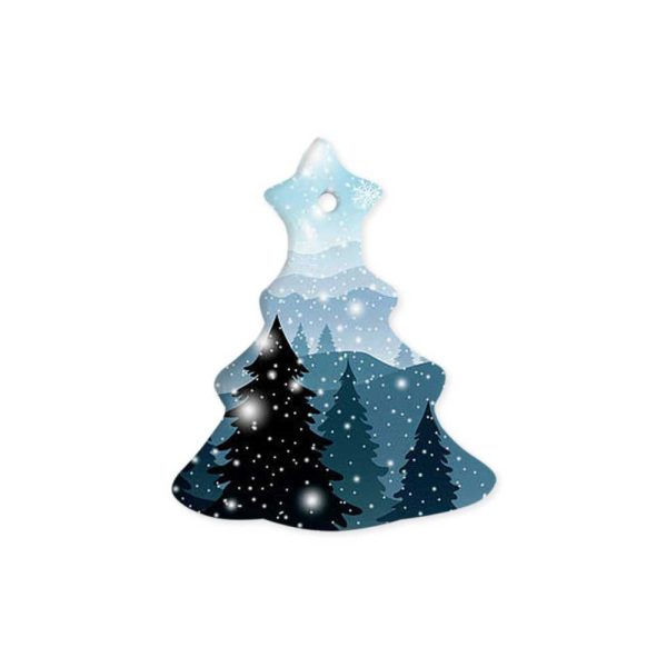 Christmas Tree Ceramic Personalized Ornaments