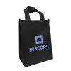 A5 Black Non Woven Shopping Personalized Bags