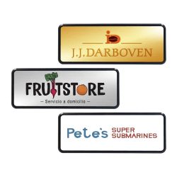 Reusable Name Badges