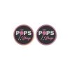 Round Flat Metal Badges 15mm