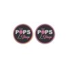 Round Flat Metal Badges 15mm